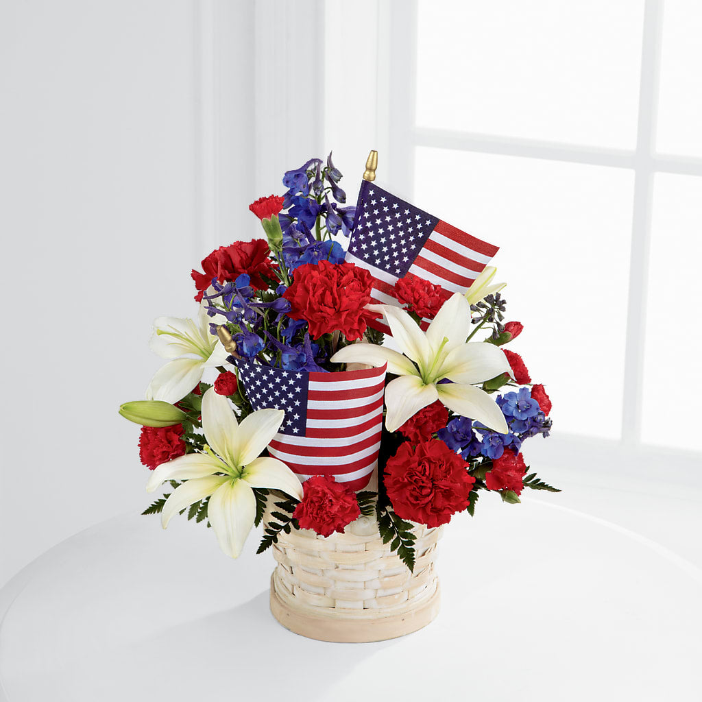 American Glory Bouquet – MARMET FLOWERS & MORE, Marmet WV