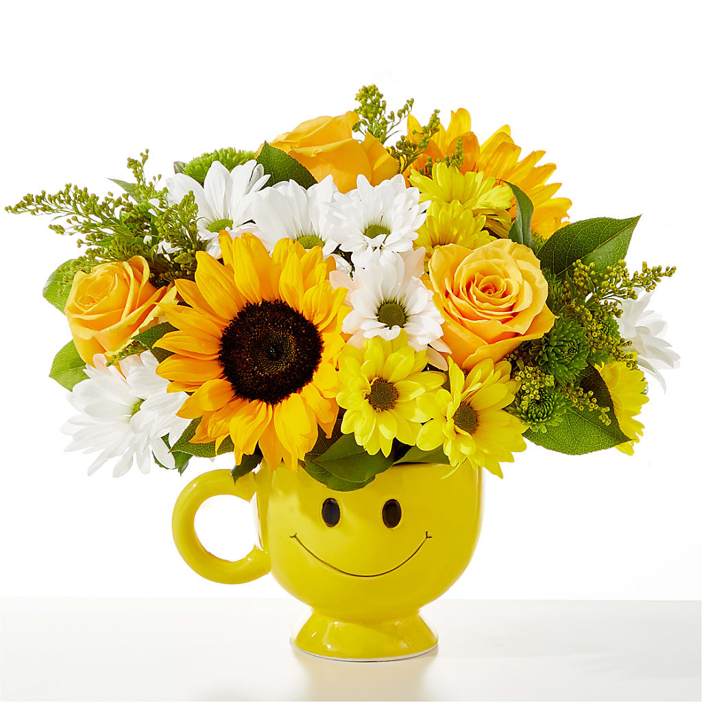 Be Happy Bouquet – MARMET FLOWERS & MORE, Marmet WV