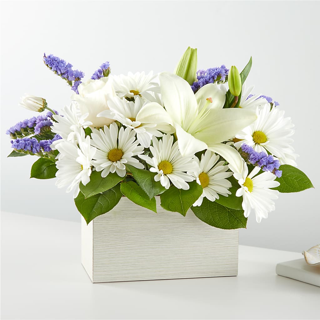 Beyond Blue Box Bouquet – MARMET FLOWERS & MORE, Marmet WV