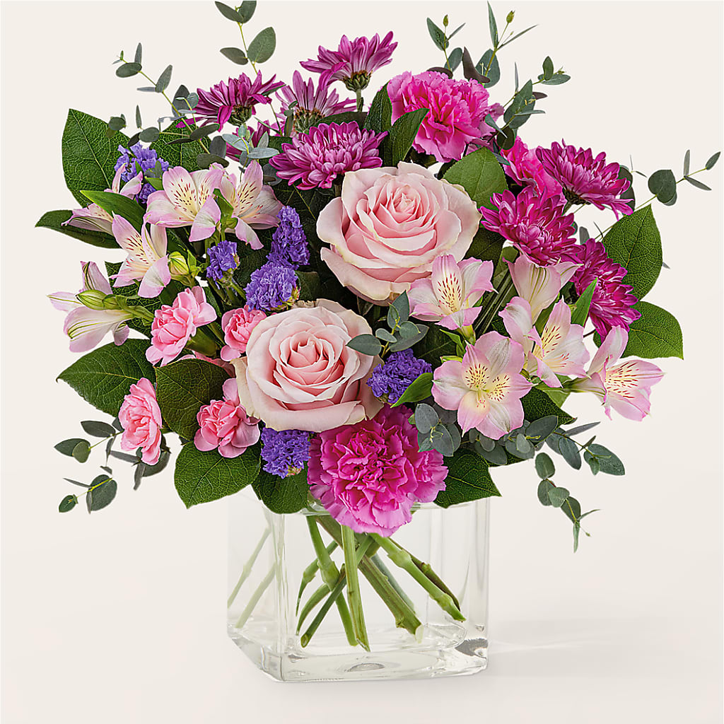 Rosy Radiance Bouquet – MARMET FLOWERS & MORE, Marmet WV