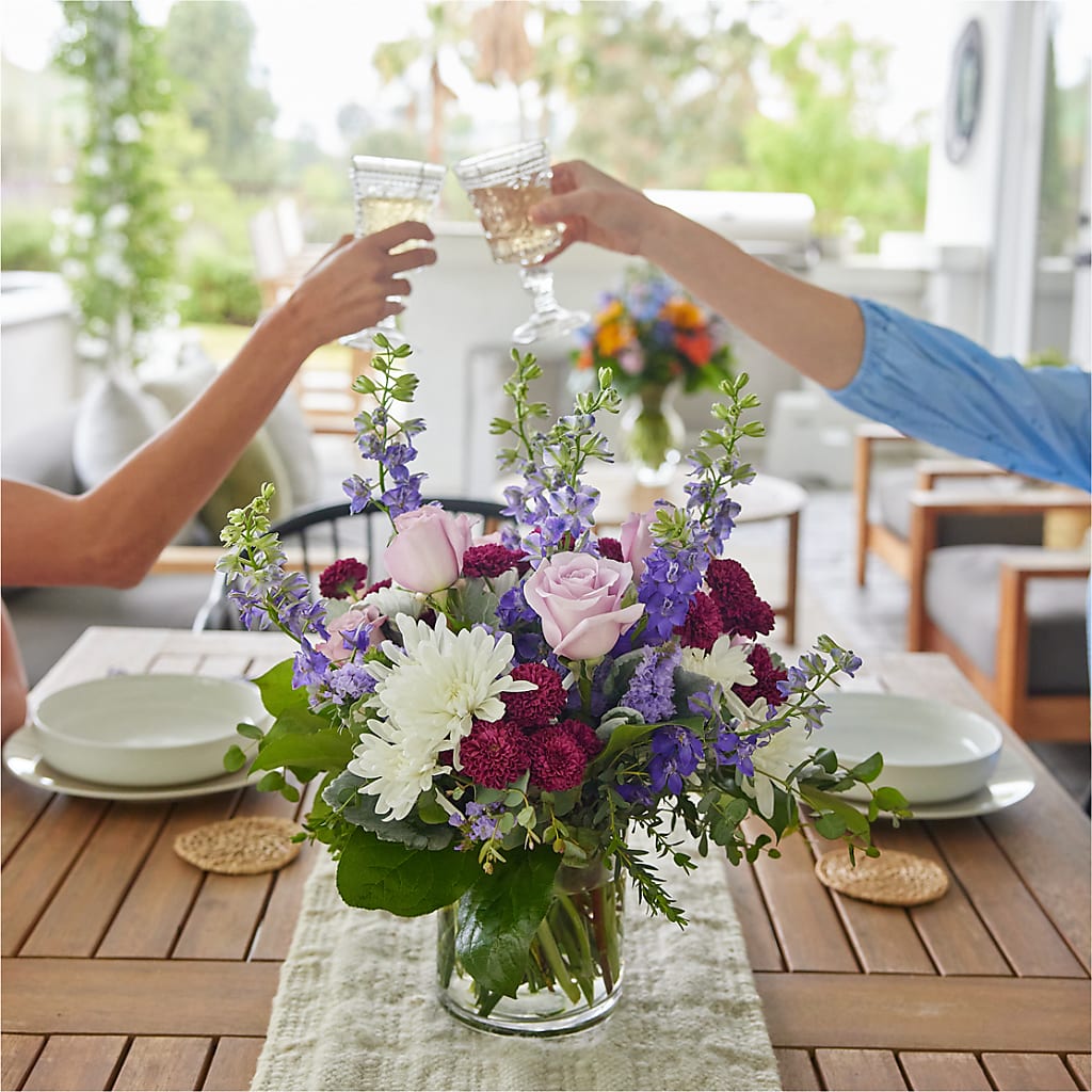 Violet Frost Bouquet – MARMET FLOWERS & MORE, Marmet WV