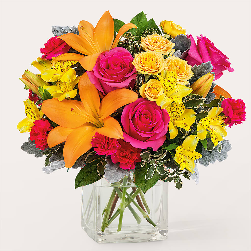 To the Tropics Bouquet – MARMET FLOWERS & MORE, Marmet WV