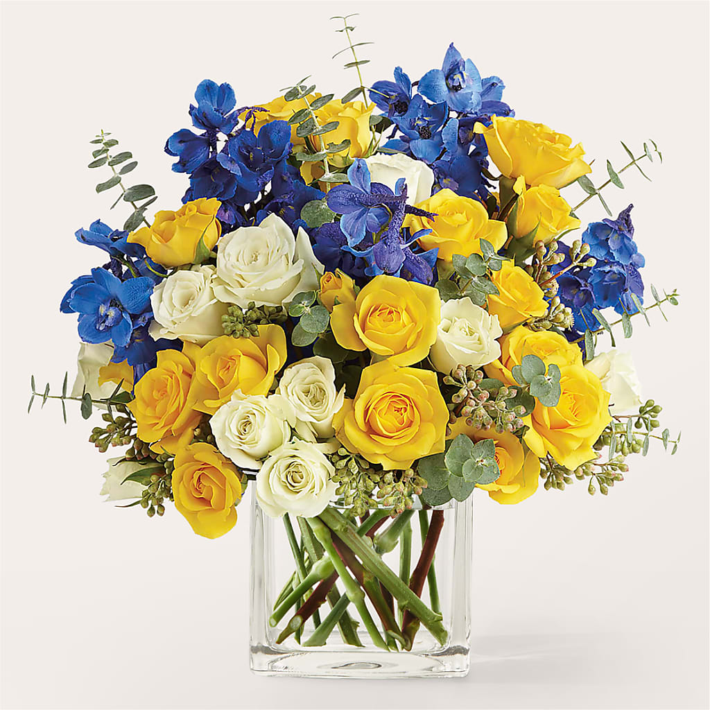 Sparkling Citrine Bouquet – MARMET FLOWERS & MORE, Marmet WV