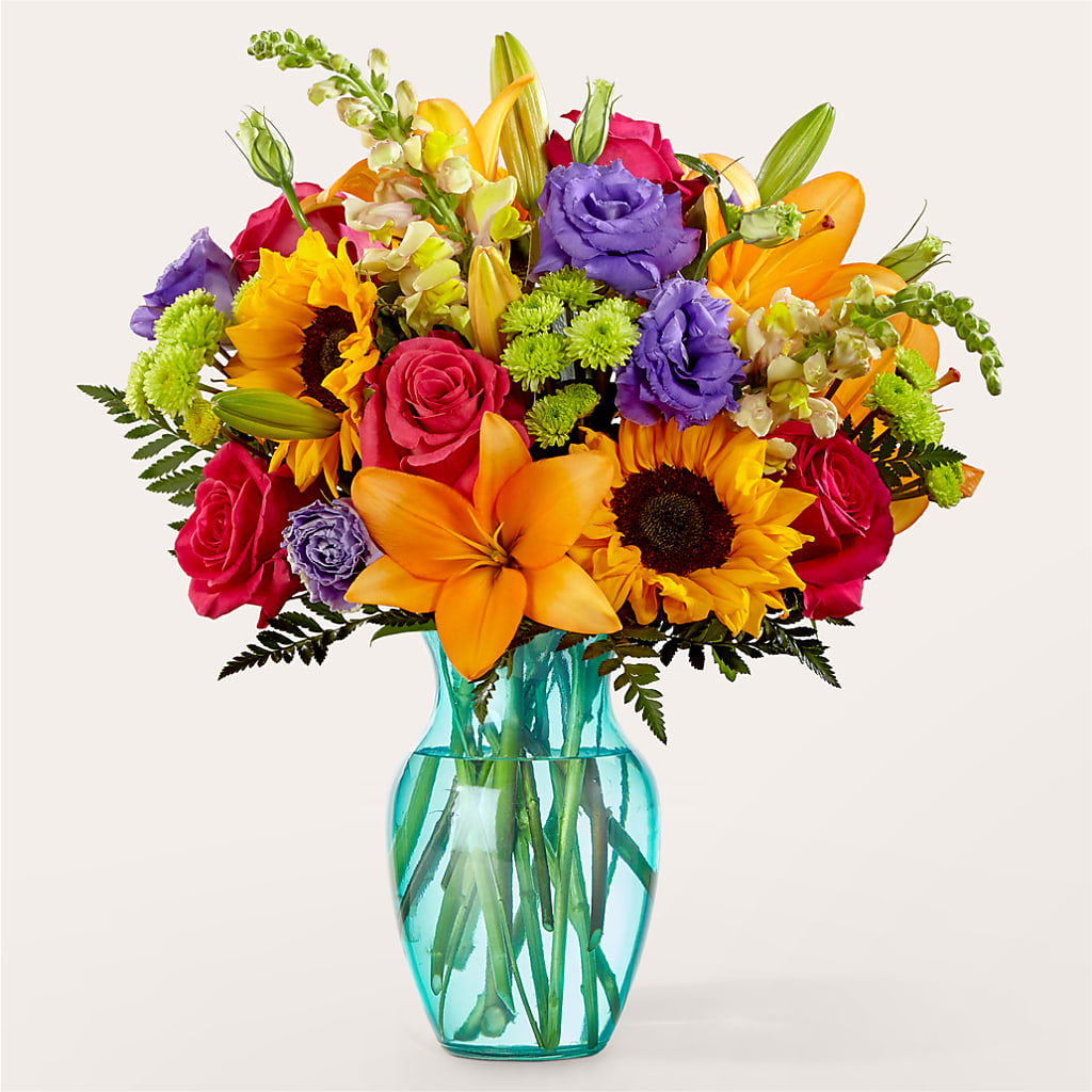 Double Rainbow Bouquet – MARMET FLOWERS & MORE, Marmet WV