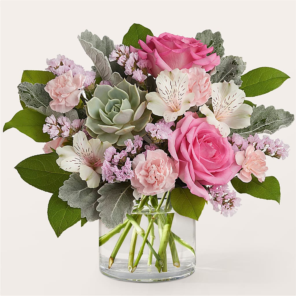Dusty Rose Bouquet – MARMET FLOWERS & MORE, Marmet WV