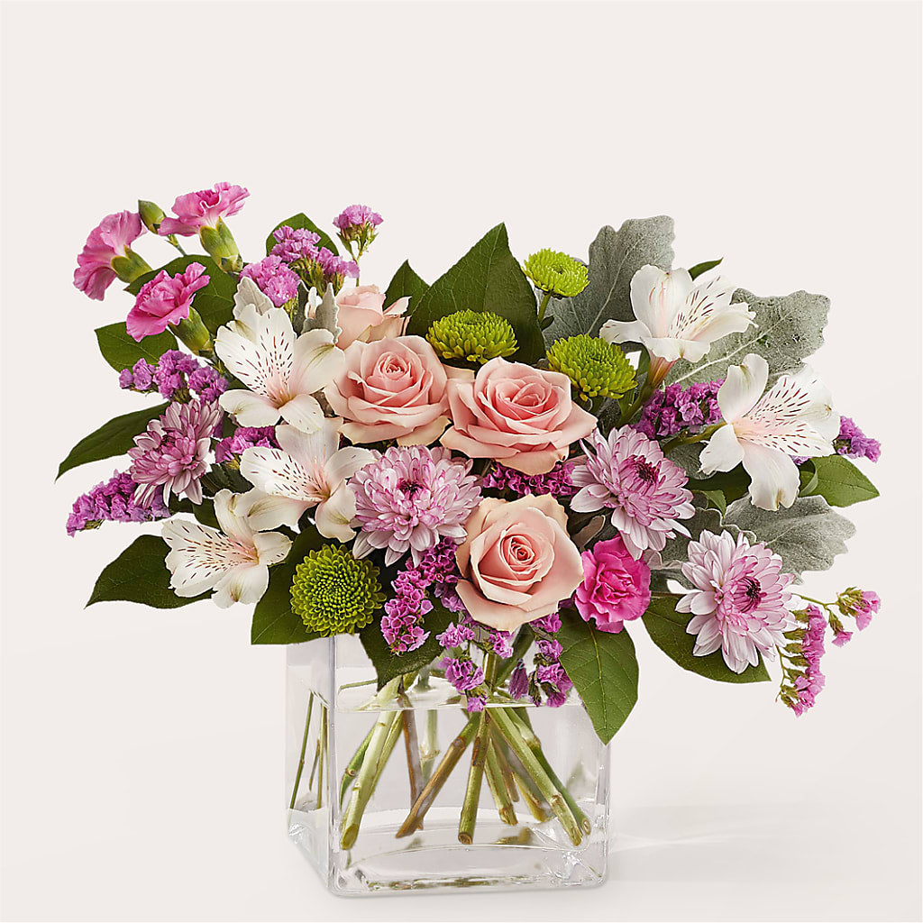 Pink Suede Bouquet – MARMET FLOWERS & MORE, Marmet WV
