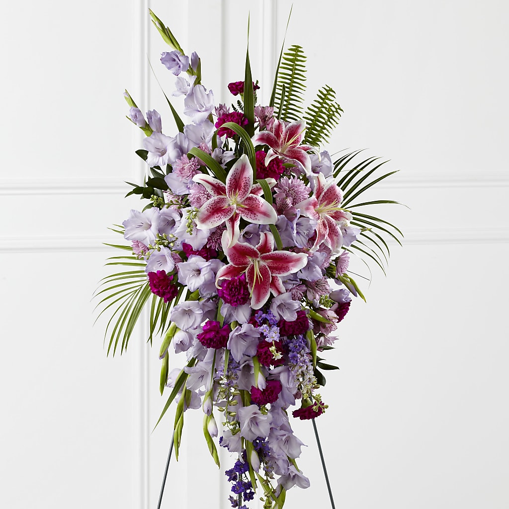 Tender Touch Standing Spray – MARMET FLOWERS & MORE, Marmet WV