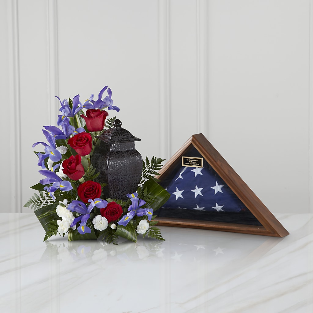 Patriotic Tribute Arrangement – MARMET FLOWERS & MORE, Marmet WV