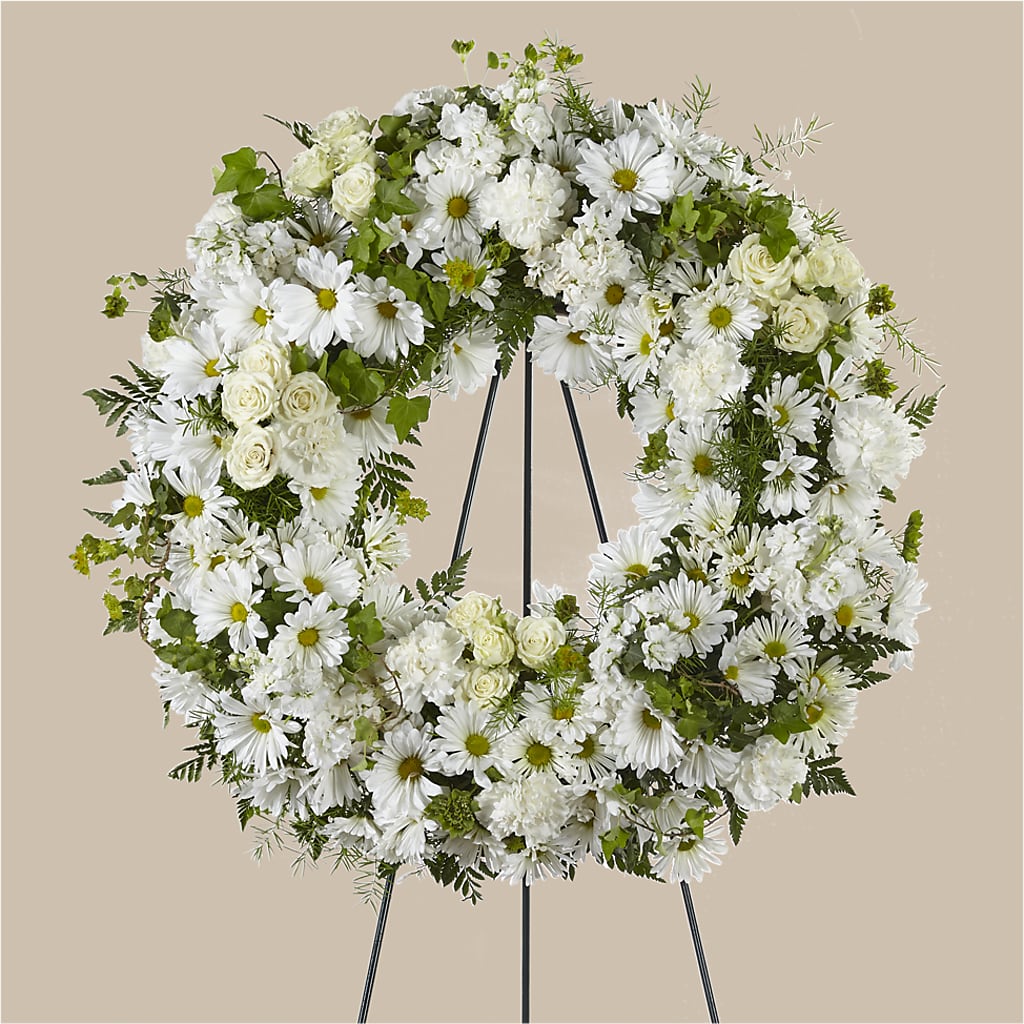 Faithful Wishes Wreath – MARMET FLOWERS & MORE, Marmet WV