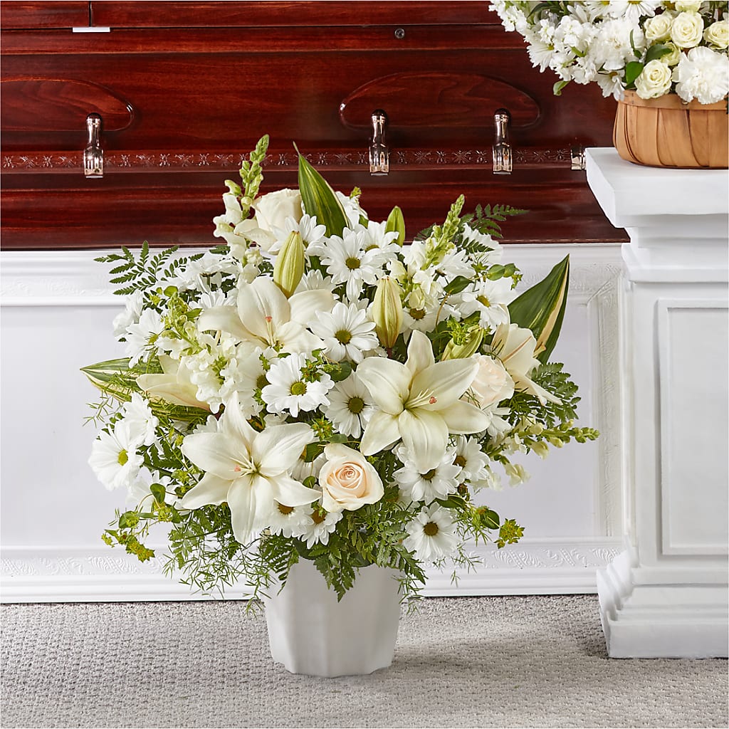 Thoughts of Tranquility Floor Basket – MARMET FLOWERS & MORE, Marmet WV