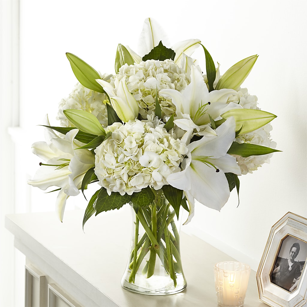Compassionate Lily Bouquet – MARMET FLOWERS & MORE, Marmet WV