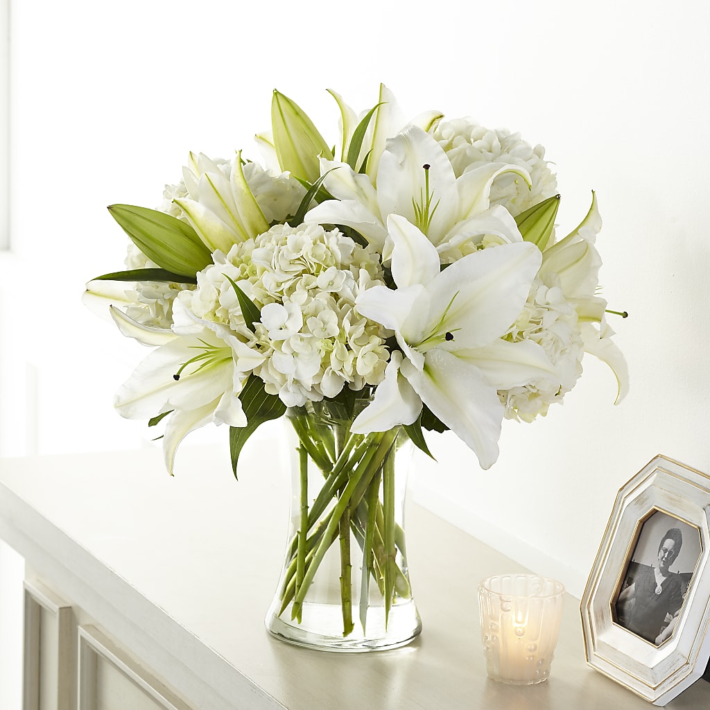 Compassionate Lily Bouquet – MARMET FLOWERS & MORE, Marmet WV