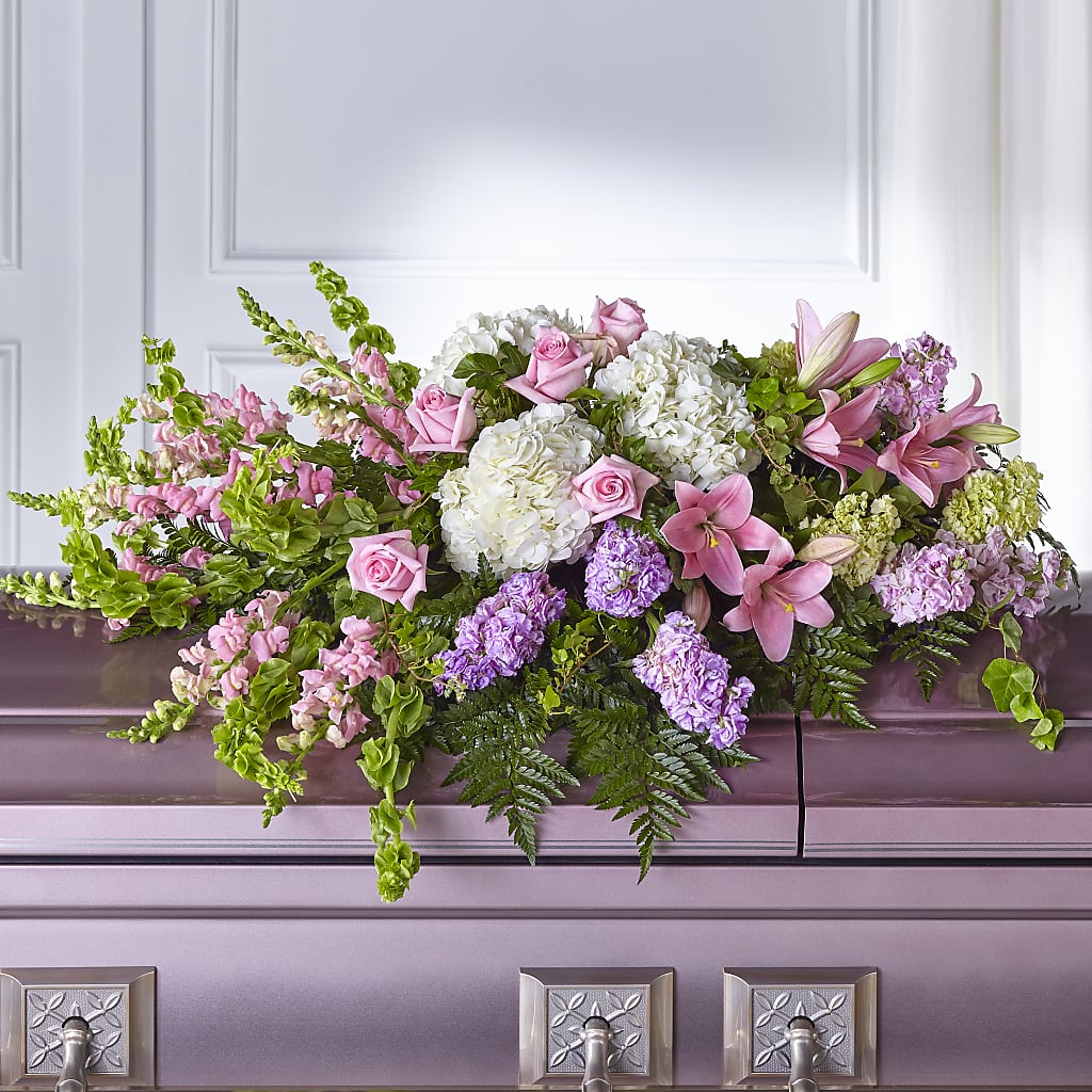 Life's Gratitude Casket Spray – MARMET FLOWERS & MORE, Marmet WV