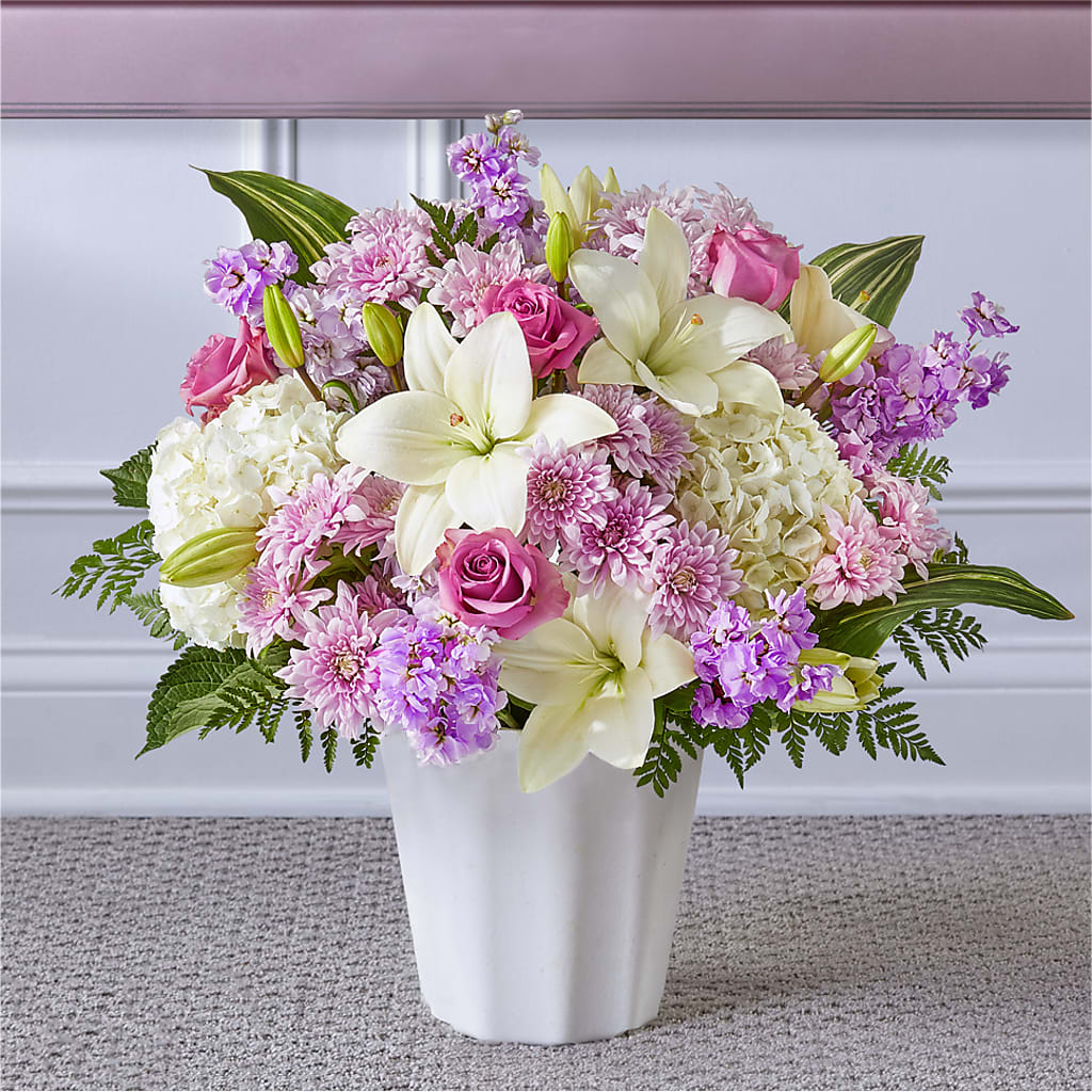 Heaven Sent Floor Basket – MARMET FLOWERS & MORE, Marmet WV