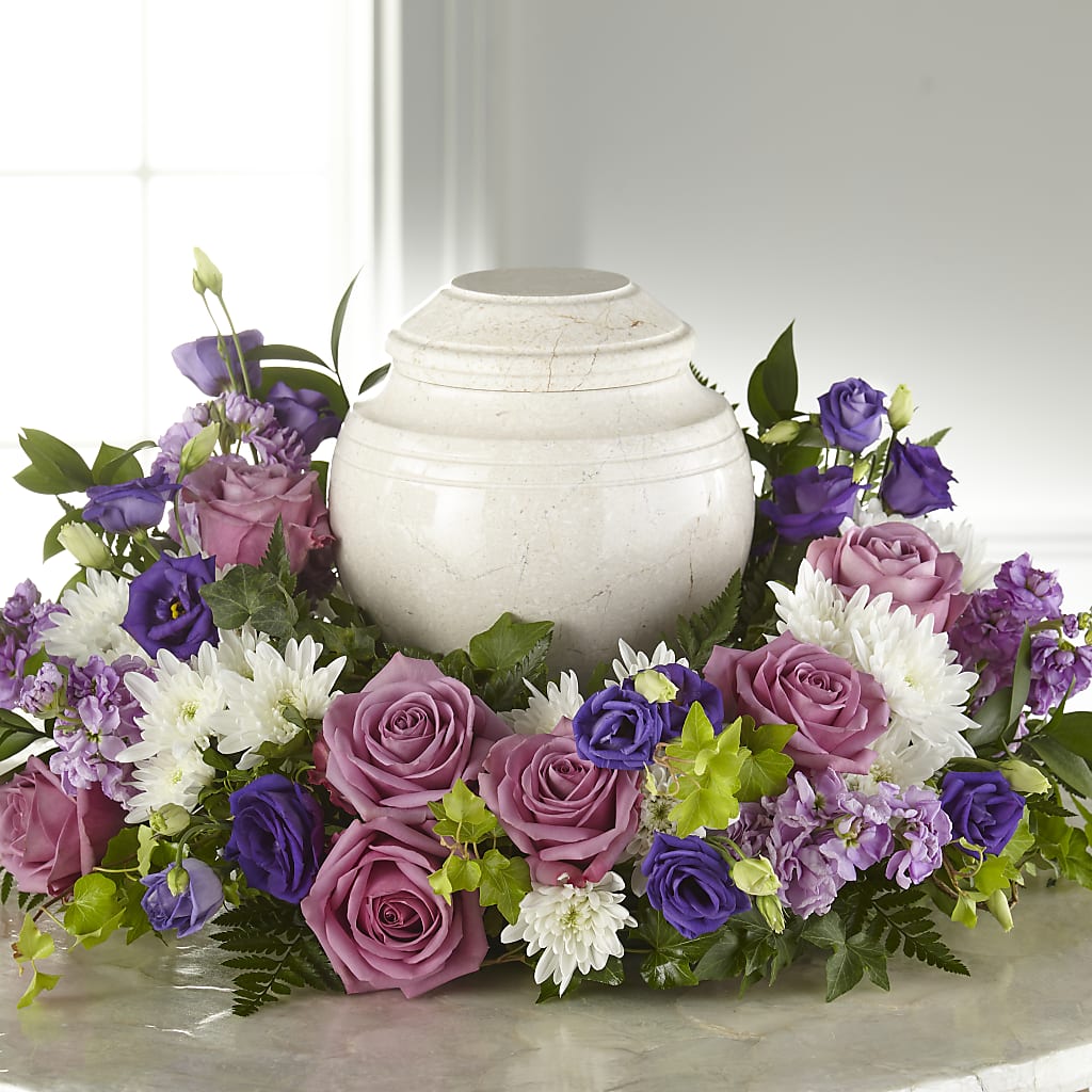 Blooming Sympathy Cremation Adornment – MARMET FLOWERS & MORE, Marmet WV