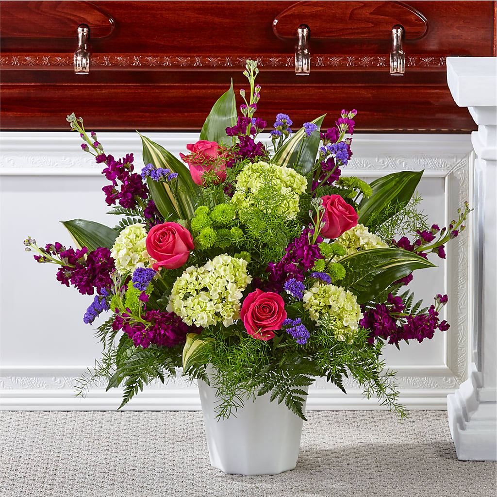 Beautiful Horizons Floor Basket – MARMET FLOWERS & MORE, Marmet WV