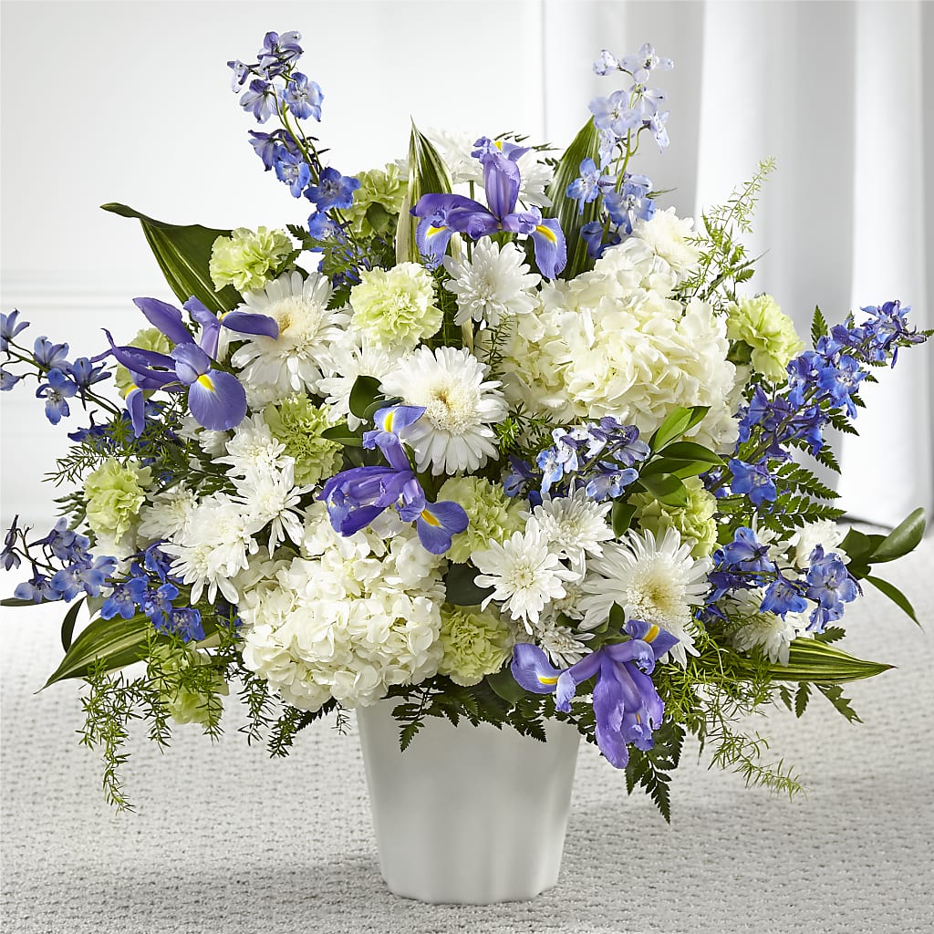 Soft Serenity Floor Basket – MARMET FLOWERS & MORE, Marmet WV
