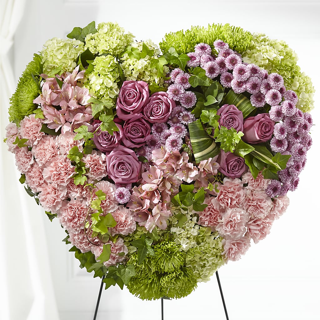 Heartwarming Standing Heart – MARMET FLOWERS & MORE, Marmet WV