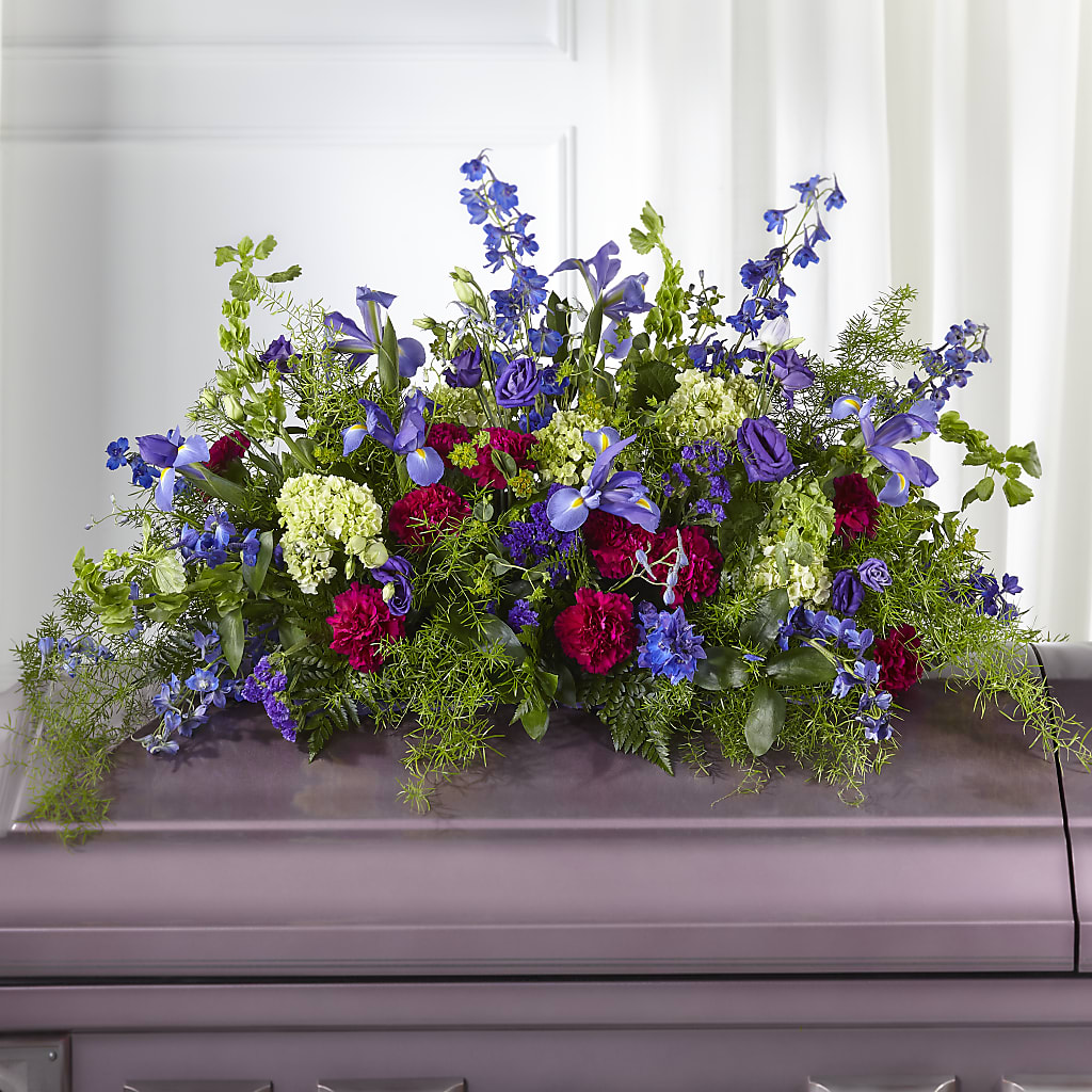 Always Treasured Casket Spray – MARMET FLOWERS & MORE, Marmet WV