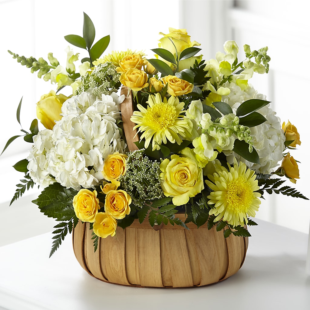 Rustic Remembrance Basket – MARMET FLOWERS & MORE, Marmet WV