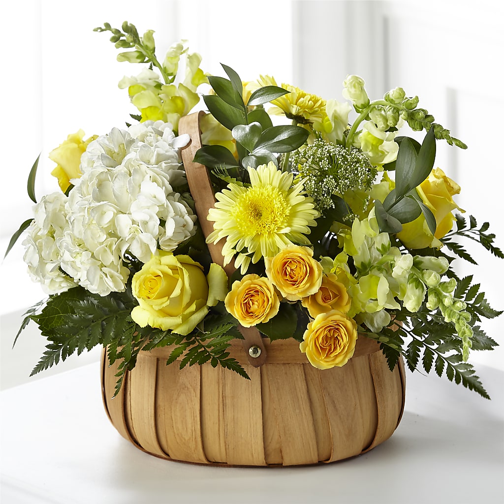 Rustic Remembrance Basket – MARMET FLOWERS & MORE, Marmet WV