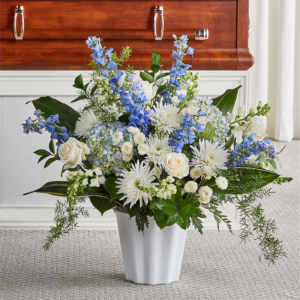 Everlasting Memories Floor Basket – MARMET FLOWERS & MORE, Marmet WV