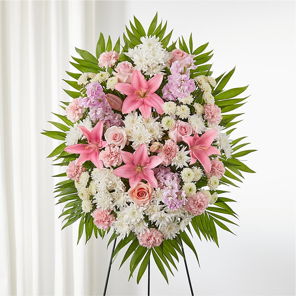 Offering Solace Standing Spray – MARMET FLOWERS & MORE, Marmet WV