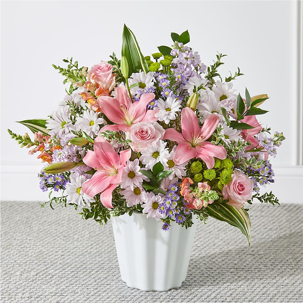 Abundant Compassion Floor Basket – MARMET FLOWERS & MORE, Marmet WV