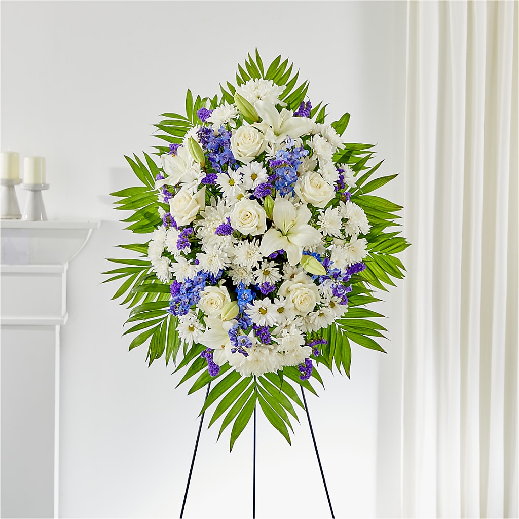At Rest Standing Spray – MARMET FLOWERS & MORE, Marmet WV
