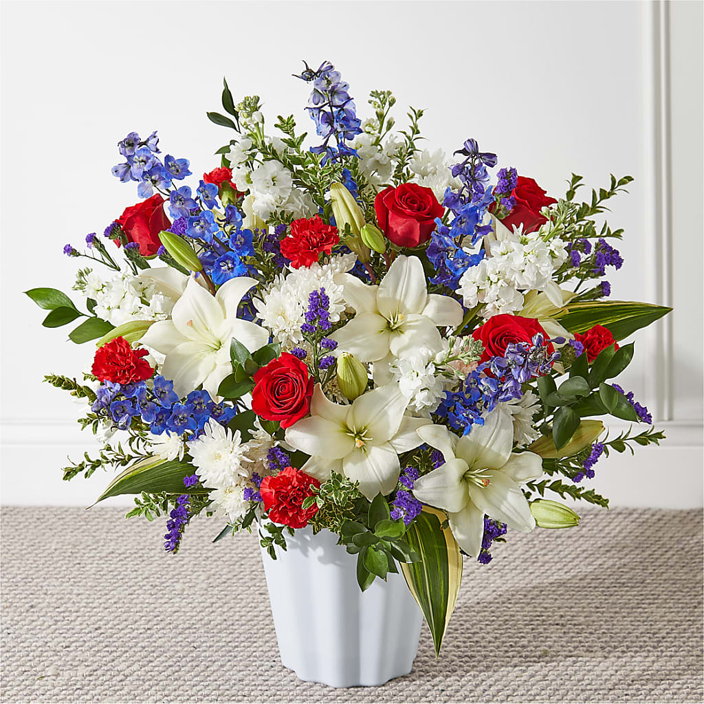 Consoled Floor Basket – MARMET FLOWERS & MORE, Marmet WV