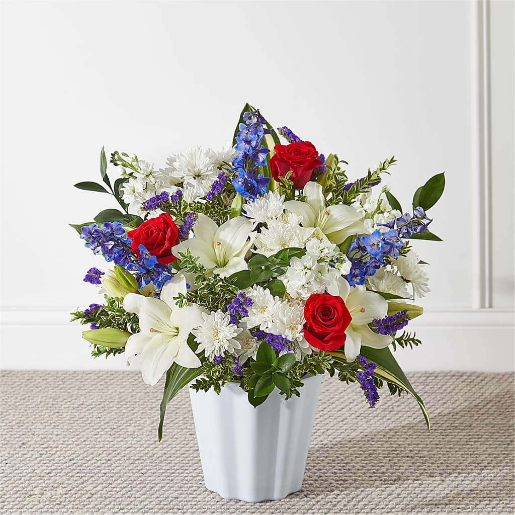 Consoled Floor Basket – MARMET FLOWERS & MORE, Marmet WV