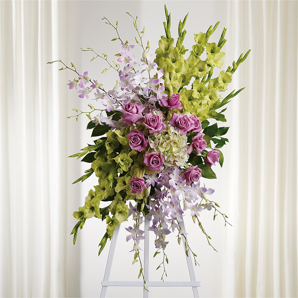 Lasting Legacy Standing Spray – MARMET FLOWERS & MORE, Marmet WV
