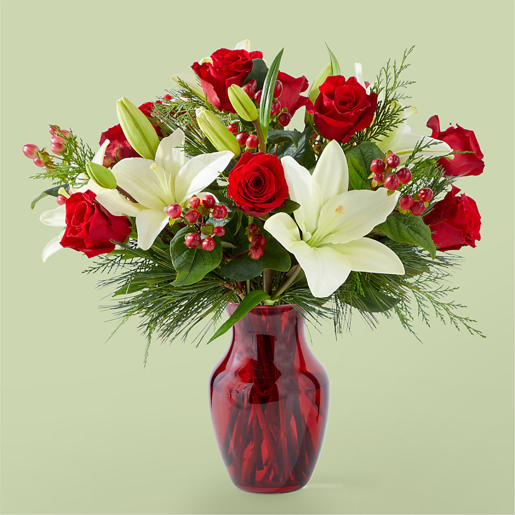 Evergreen Delight Bouquet – MARMET FLOWERS & MORE, Marmet WV