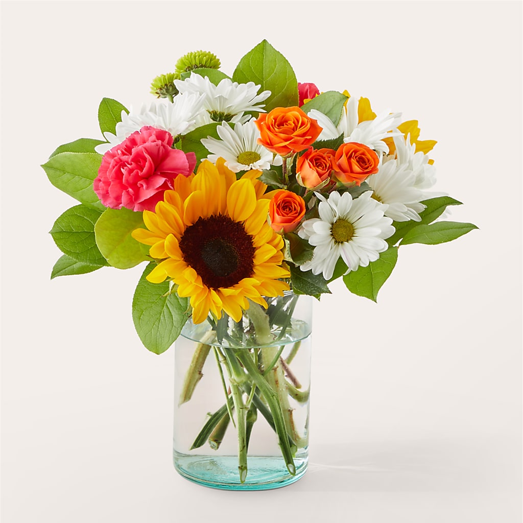 Sun-drenched Blooms Bouquet – MARMET FLOWERS & MORE, Marmet WV