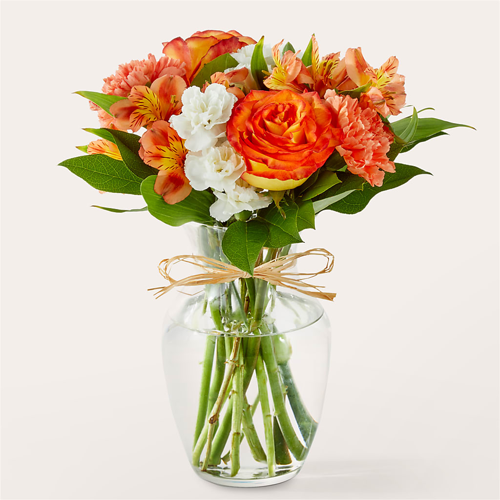 Apricot Glow Bouquet – MARMET FLOWERS & MORE, Marmet WV