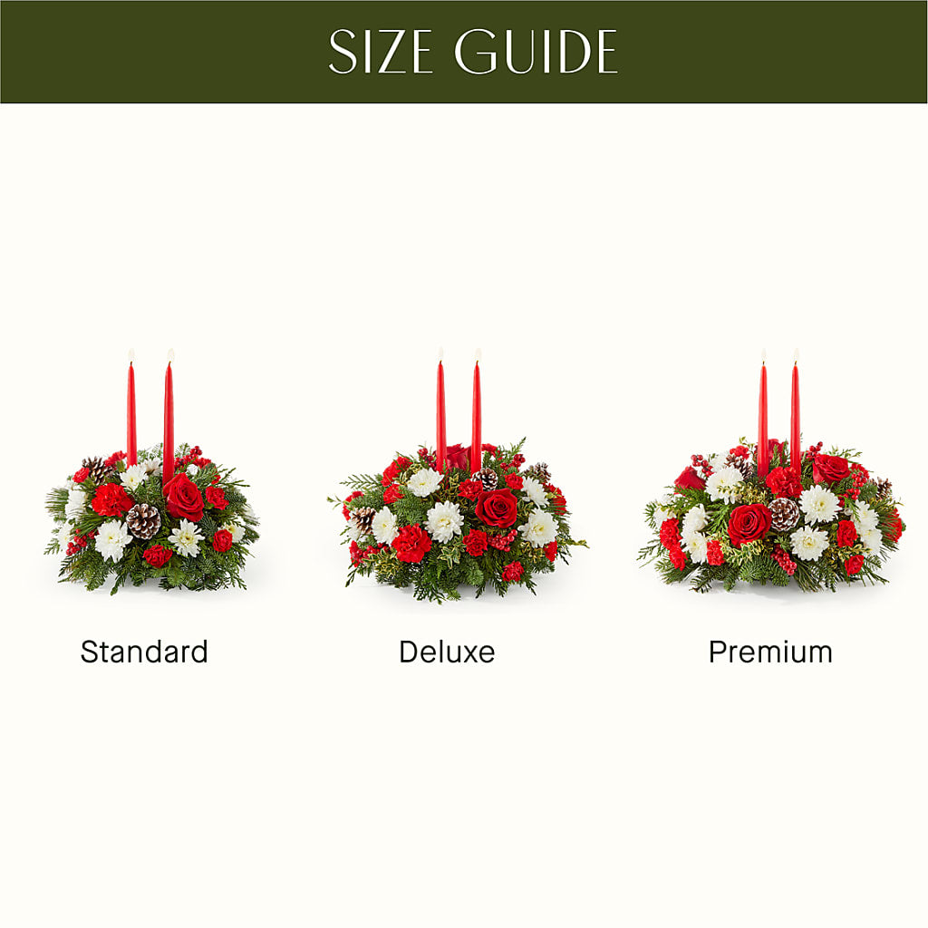 Holiday Soiree Centerpiece – MARMET FLOWERS & MORE, Marmet WV