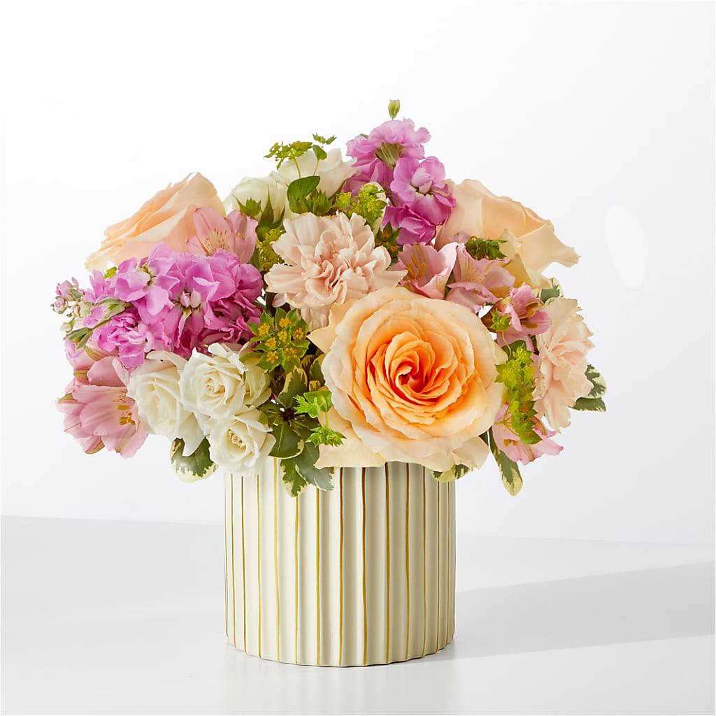 Paradise Bouquet with Ivory Vase – MARMET FLOWERS & MORE, Marmet WV