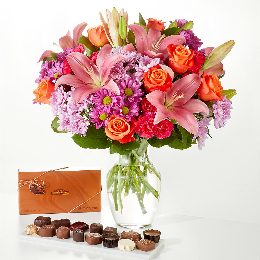 One and Only Bouquet and Chocolate Bundle – MARMET FLOWERS & MORE, Marmet WV