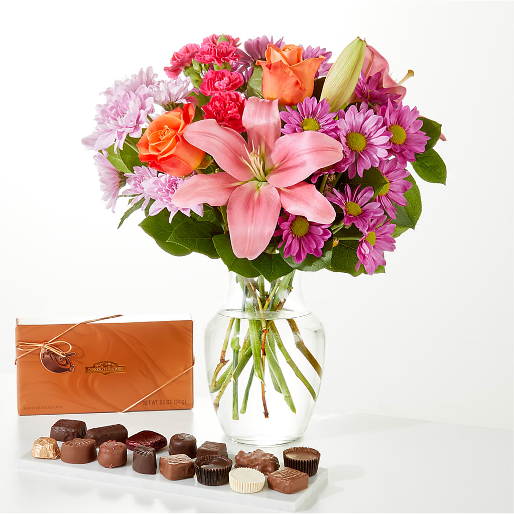 One and Only Bouquet and Chocolate Bundle – MARMET FLOWERS & MORE, Marmet WV