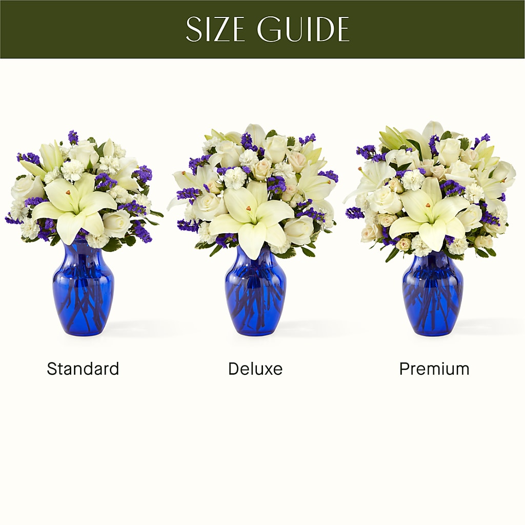 Sapphire Rush Bouquet – MARMET FLOWERS & MORE, Marmet WV
