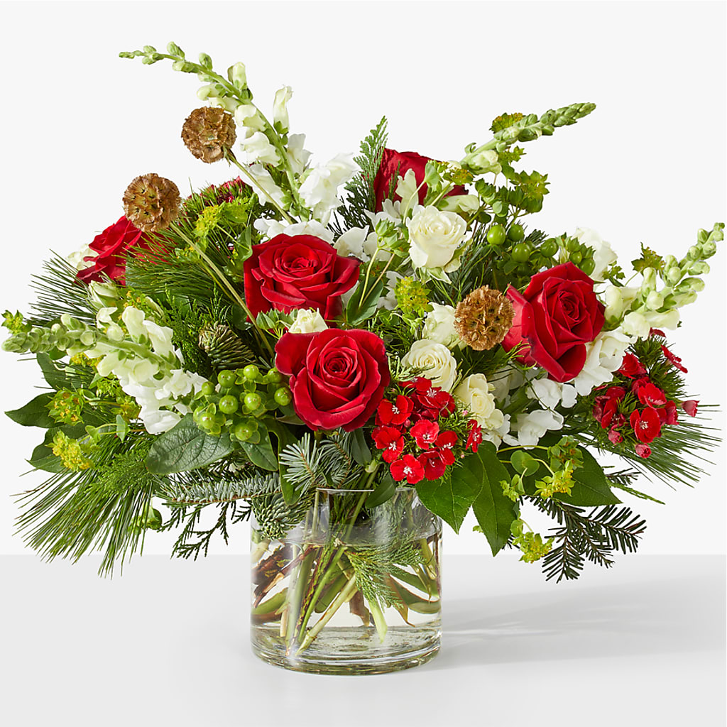 Deck the Halls Bouquet – MARMET FLOWERS & MORE, Marmet WV