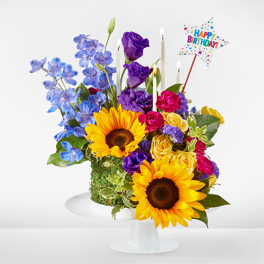Star of the Day Floral Cake – MARMET FLOWERS & MORE, Marmet WV