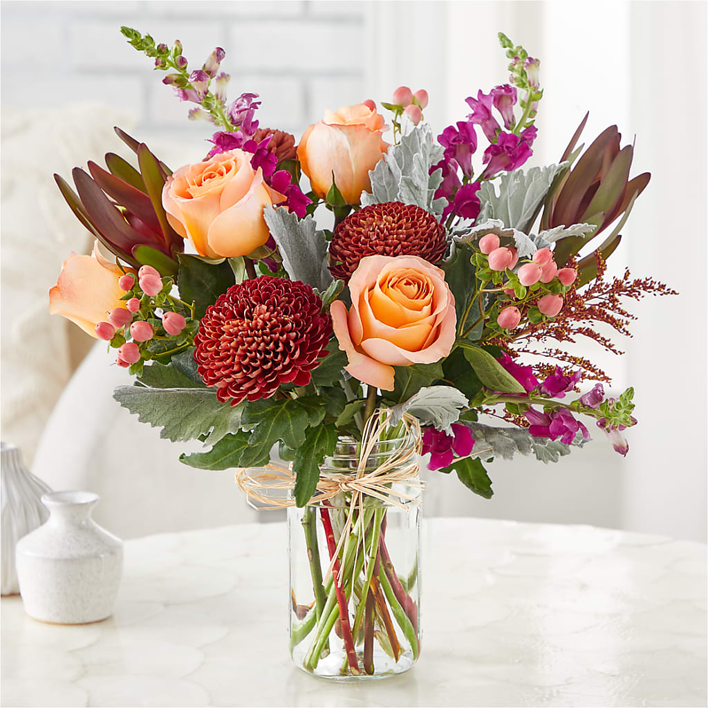 Moody Hues Bouquet – MARMET FLOWERS & MORE, Marmet WV