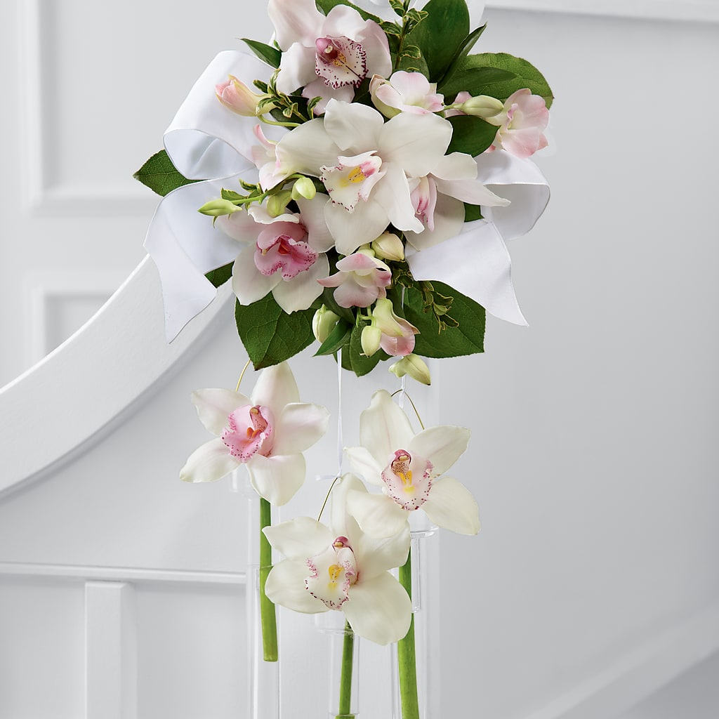 Perfect Entrance Pew Arrangement – MARMET FLOWERS & MORE, Marmet WV