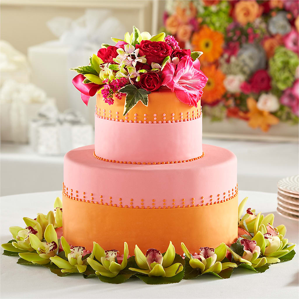 Sweet Citrus Cake Decor – MARMET FLOWERS & MORE, Marmet WV
