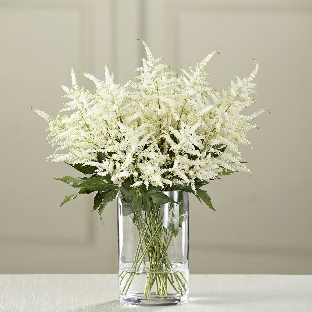 White Astilbe Bouquet – MARMET FLOWERS & MORE, Marmet WV