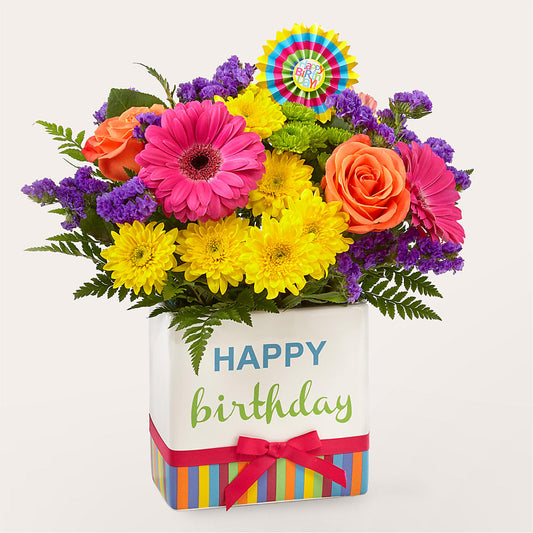Birthday Brights Bouquet – MARMET FLOWERS & MORE, Marmet WV