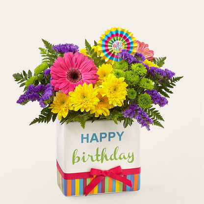Birthday Brights Bouquet – MARMET FLOWERS & MORE, Marmet WV