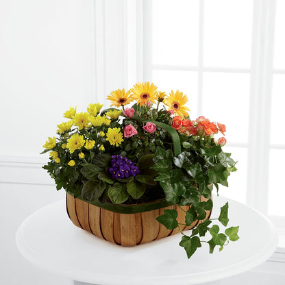 Gentle Blossoms Basket – MARMET FLOWERS & MORE, Marmet WV