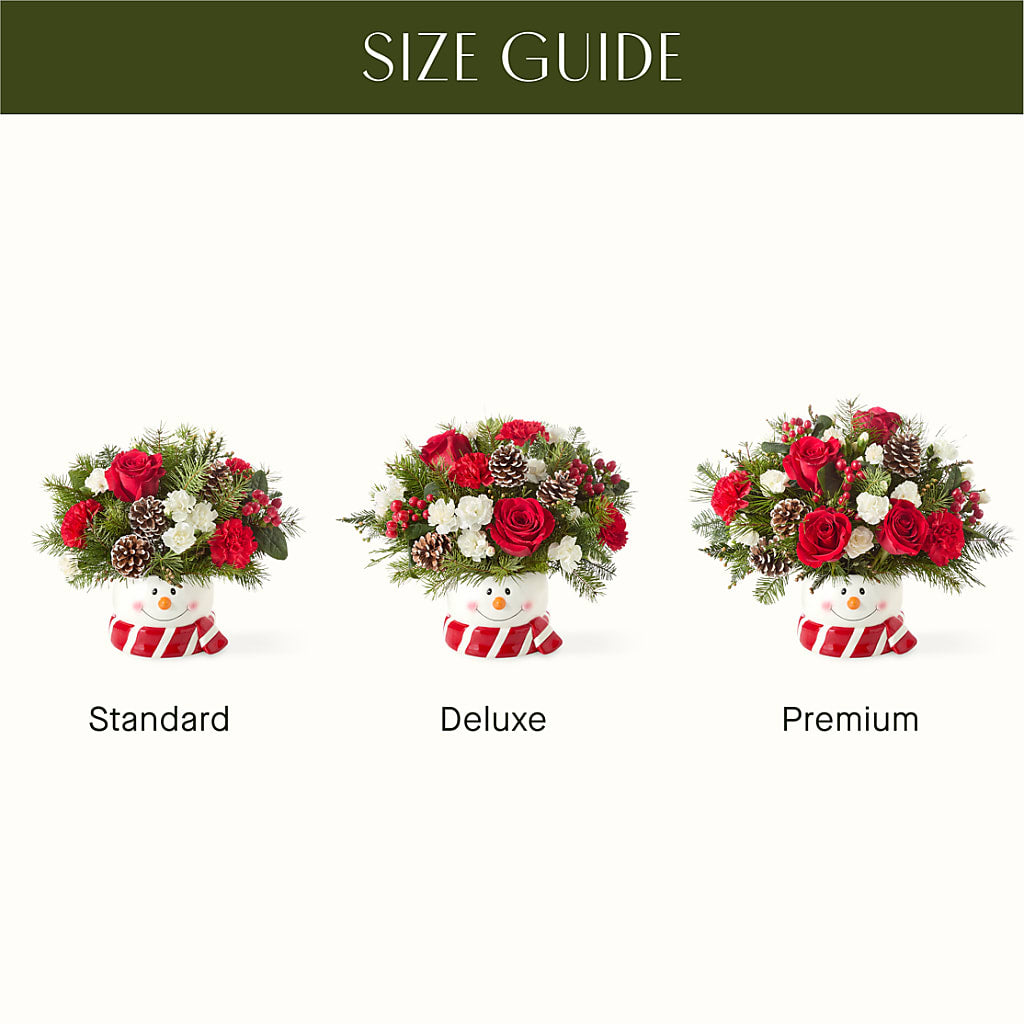 Jolly Snowman Bouquet – MARMET FLOWERS & MORE, Marmet WV